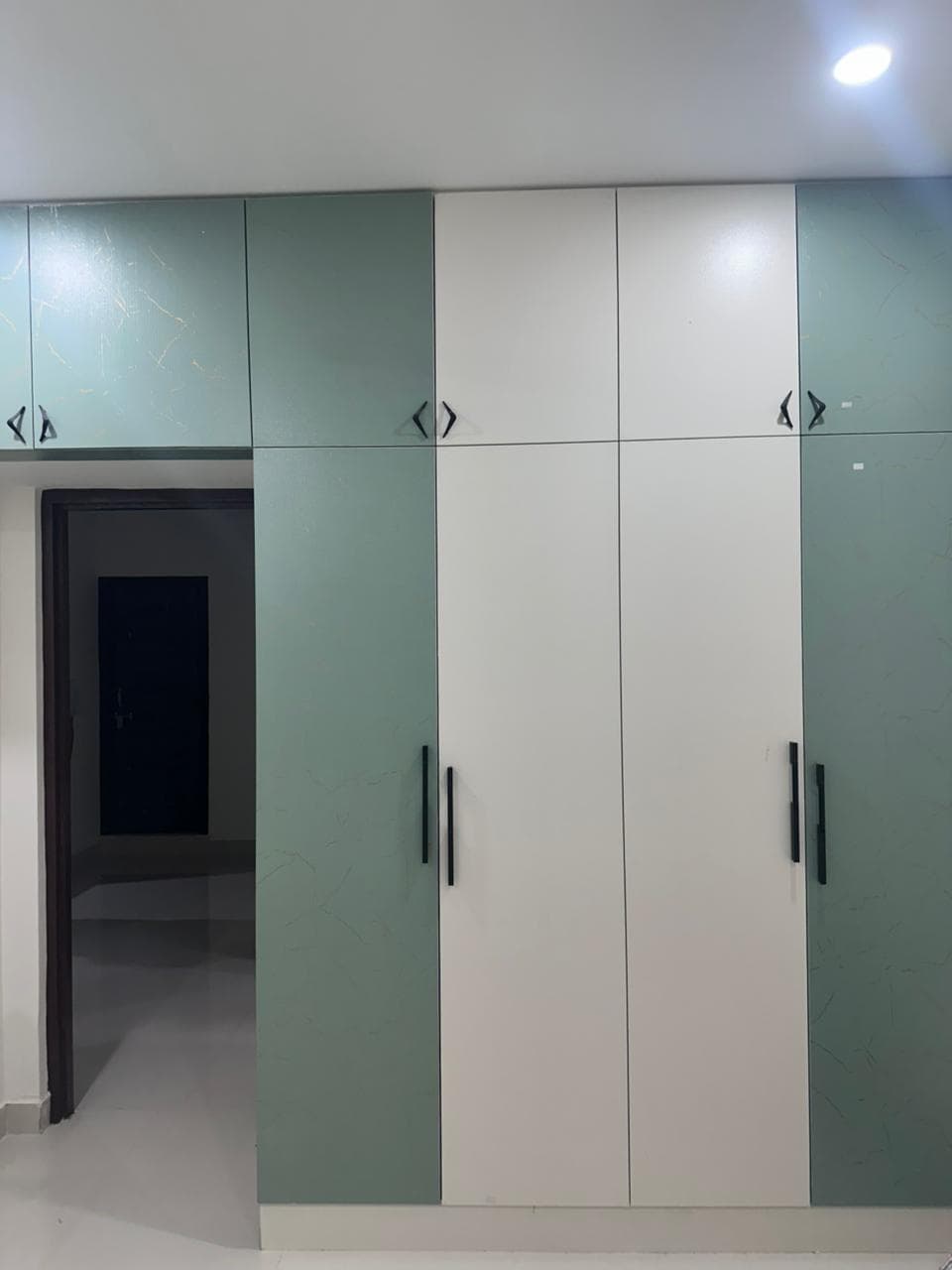 Bedroom wardrobe view