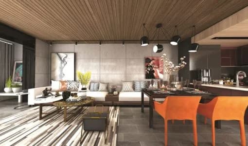 Soffit wall and ceiling panels